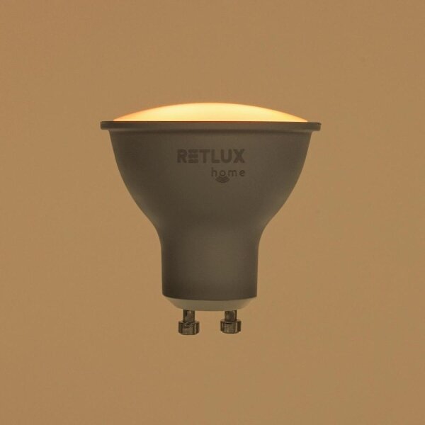 Retlux - LED RGBW Stmívatelná žárovka MR16 GU10/4,5W/230V 2700-6500K Wi-Fi Tuya
