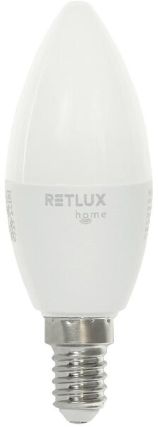 Retlux - LED RGBW Stmívatelná žárovka C37 E14/4,5W/230V 2700-6500K Wi-Fi Tuya