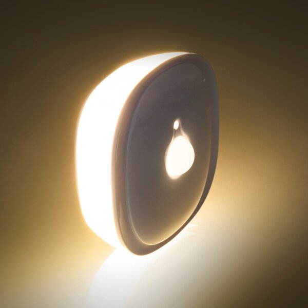 Retlux - LED Orientační svítidlo se senzorem LED/0,45W/3xAAA 3000K bílá