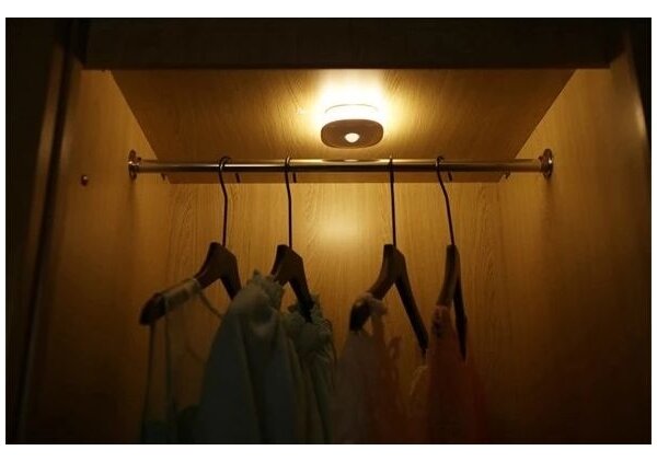 Retlux - LED Orientační svítidlo se senzorem LED/0,45W/3xAAA 3000K bílá