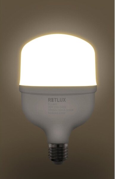 Retlux - LED Žárovka T100 E27/30W/230V 3000K