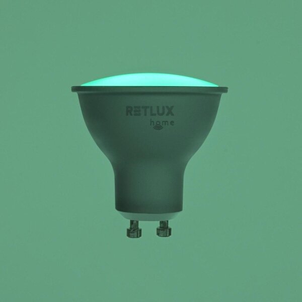 Retlux - LED RGBW Stmívatelná žárovka MR16 GU10/4,5W/230V 2700-6500K Wi-Fi Tuya