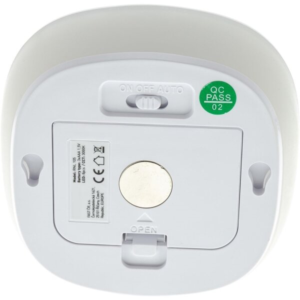 Retlux - LED Orientační svítidlo se senzorem LED/0,45W/3xAAA 3000K bílá