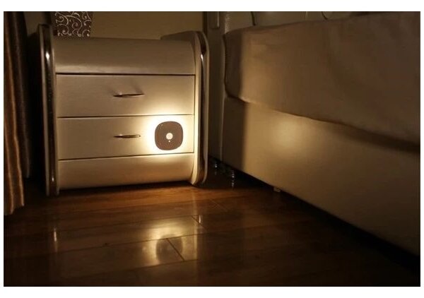 Retlux - LED Orientační svítidlo se senzorem LED/0,45W/3xAAA 3000K bílá