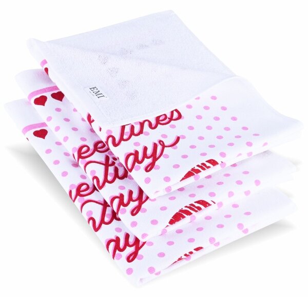 Utěrky na nádobí Love set 3 ks EMI