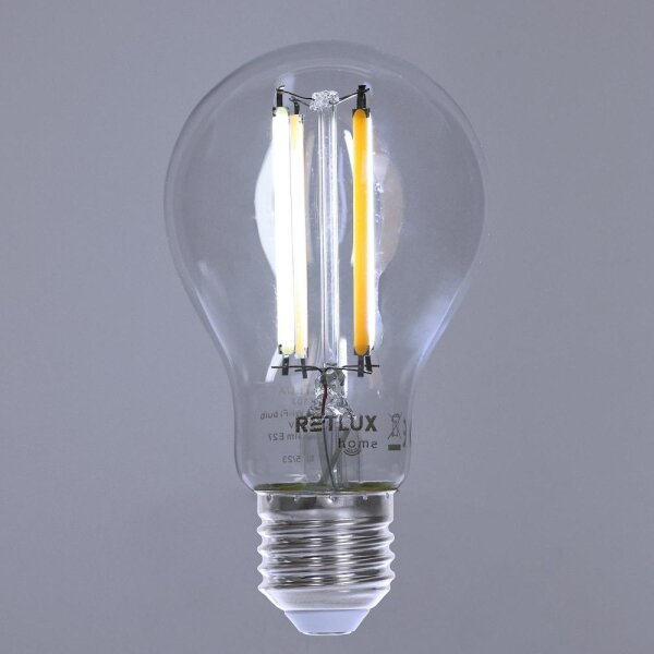 Retlux - LED Stmívatelná žárovka FILAMENT A60 E27/7W/230V 2700-6500K Wi-Fi Tuya