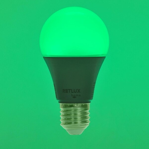Retlux - LED RGBW Stmívatelná žárovka A60 E27/9W/230V 2700-6500K Wi-Fi Tuya