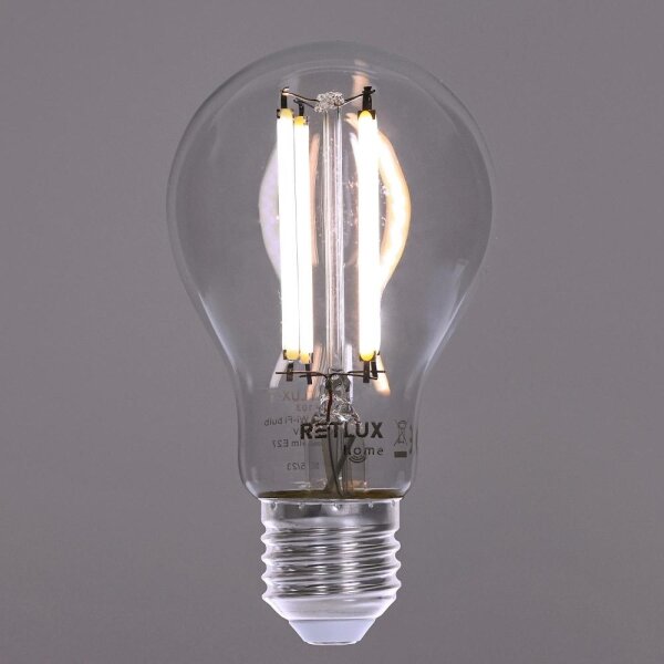 Retlux - LED Stmívatelná žárovka FILAMENT A60 E27/7W/230V 2700-6500K Wi-Fi Tuya