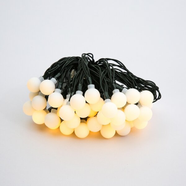 Brilagi - LED Solární dekorační řetěz BUBBLE 50xLED/8 funkcí 7m IP65 teplá bílá