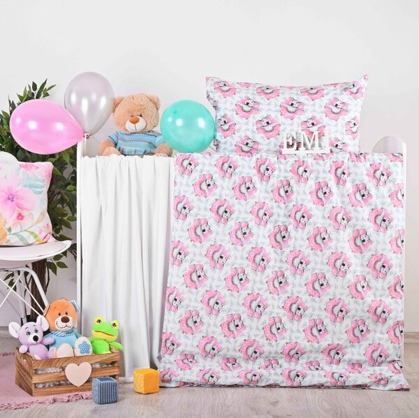 Povlečení dětské bavlněné Koala EMI, Dětský set 90x130 + 45x65