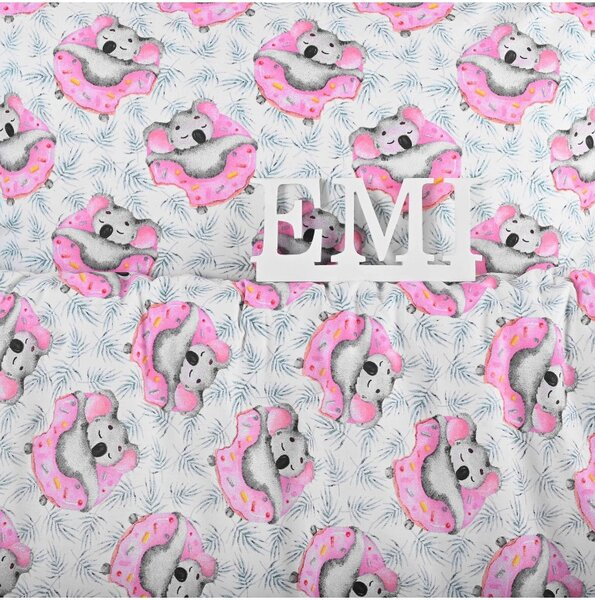 Povlečení dětské bavlněné Koala EMI, Dětský set 90x130 + 45x65
