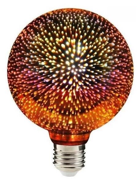 LED 3D Dekorační žárovka E27/2W/230V - Aigostar