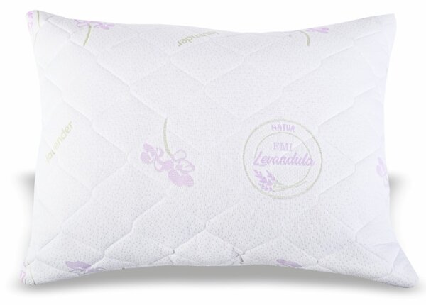 Polštář prošívaný antialergický Lavender EMI, Polštář 35x45 cm