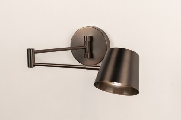Nástěnné svítidlo Snap Fosca Coffe Brown Mini (LMD)