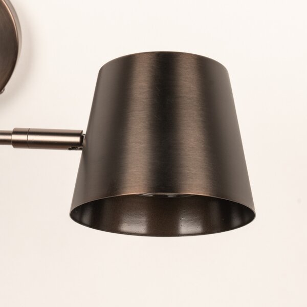 Nástěnné svítidlo Snap Fosca Coffe Brown Mini (LMD)