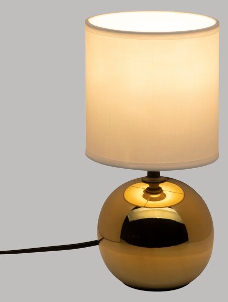 Atmosphera - Stolní lampa TIMÉO 1xE14/60W/230V zlatá/bílá