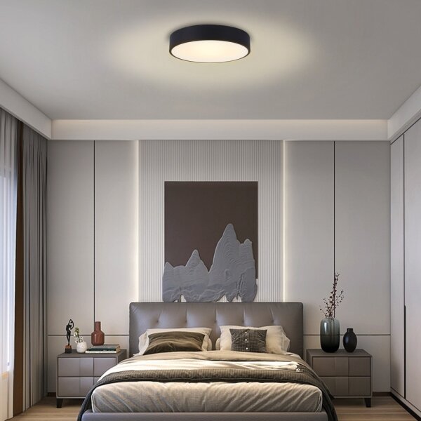 Immax NEO 07201L-LED Stmívatelné stropní svítidlo RONDATE 28W/230V černá Tuya+DO