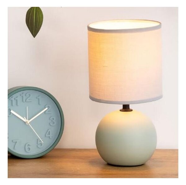 Atmosphera - Stolní lampa TIMÉO 1xE14/60W/230V šedá