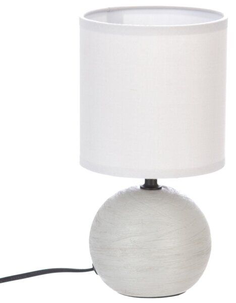 Atmosphera - Stolní lampa TIMÉO 1xE14/60W/230V šedá/bílá