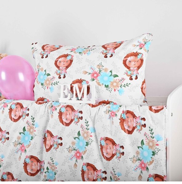 Povlečení dětské bavlněné Mončiči EMI, Dětský set 90x130 + 45x65
