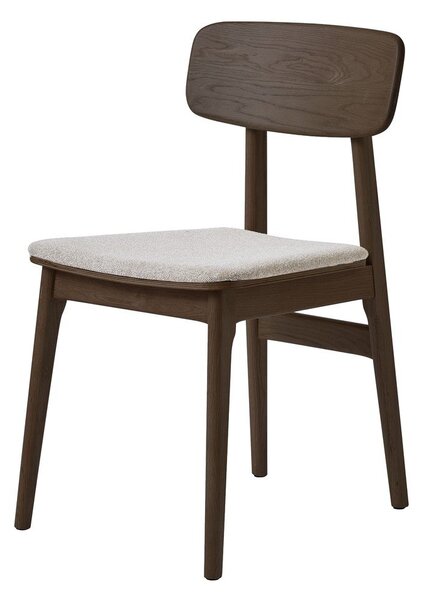 Hnědá čalouněná jídelní židle Livo – Unique Furniture