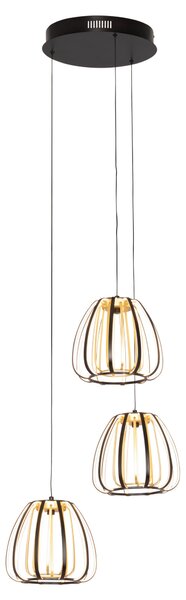 ZÁVĚSNÉ LED SVÍTIDLO, 49/23/150 cm Novel - Závěsná světla