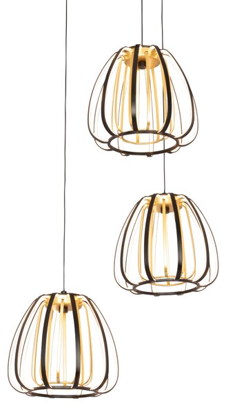 ZÁVĚSNÉ LED SVÍTIDLO, 49/23/150 cm Novel - Závěsná světla