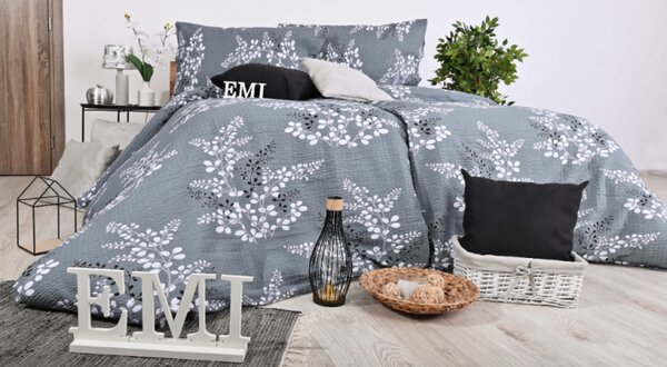 Povlečení krepové Maira EMI, Standardní set jednolůžko obsahuje 1x 140x200 + 1x 70x90