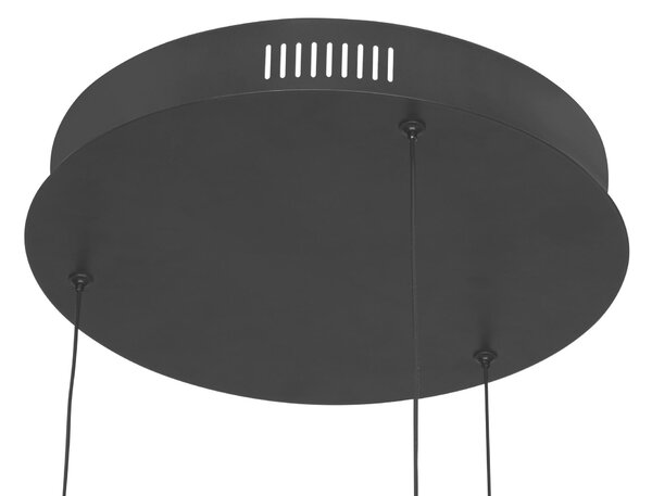 ZÁVĚSNÉ LED SVÍTIDLO, 49/23/150 cm Novel - Závěsná světla