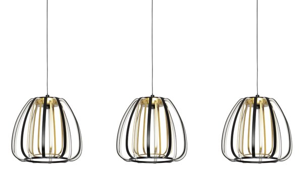 ZÁVĚSNÉ LED SVÍTIDLO, 95/23/150 cm Novel - Závěsná světla