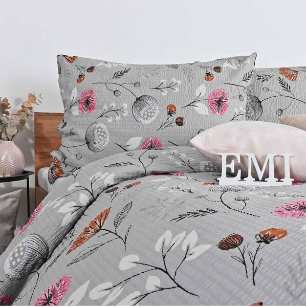 Povlečení krepové Kayla EMI, Standardní set jednolůžko obsahuje 1x 140x200 + 1x 70x90
