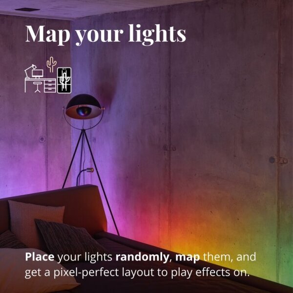 Twinkly TWL100STW-WEU - LED RGB Stmívatelný pásek LINE 100xLED 1,5 m Wi-Fi