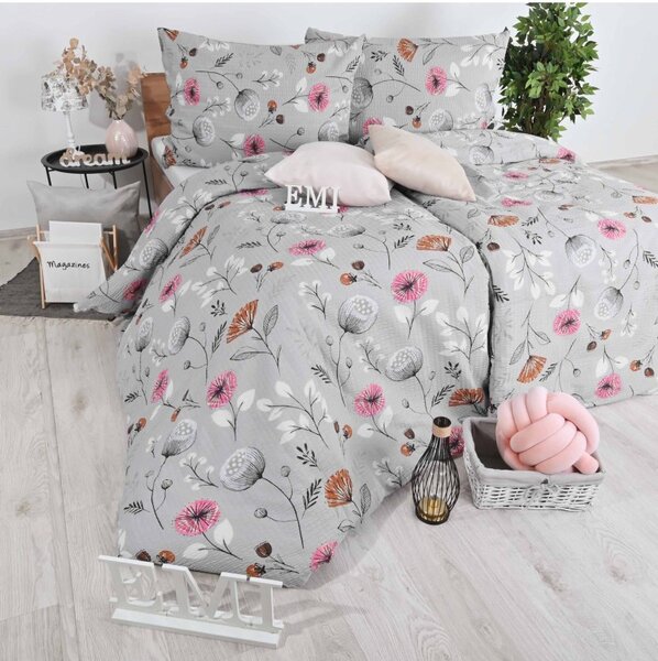 Povlečení krepové Kayla EMI, Standardní set jednolůžko obsahuje 1x 140x200 + 1x 70x90