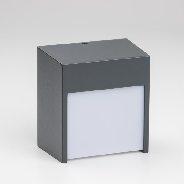 Brilagi - LED Venkovní nástěnné svítidlo TERNI LED/12W/230V antracit IP44