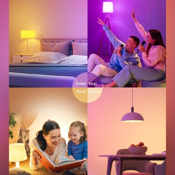 Govee - LED RGBWW Stmívatelná žárovka Smart E27/12W/230V 2700-6500K Wi-Fi
