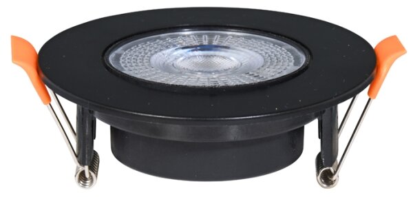 Ecolite LED-YL201/7W/CCT/CR - LED Podhledové svítidlo ZITA LED/3/5/7W/230V černá
