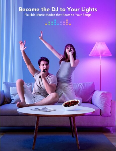 Govee - LED RGBWW Stmívatelná žárovka Smart E27/12W/230V 2700-6500K Wi-Fi