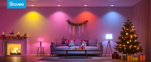 Govee - LED RGBWW Stmívatelná žárovka Smart E27/9W/230V 2700-6500K Wi-Fi