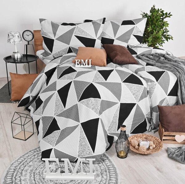 Povlečení bavlněné Vega EMI, Standardní set jednolůžko obsahuje 1x 140x200 + 1x 70x90