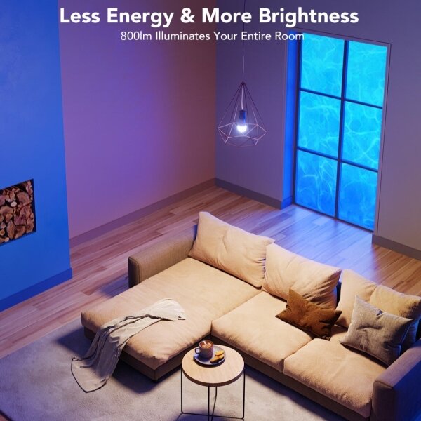 Govee - LED RGBWW Stmívatelná žárovka Smart E27/12W/230V 2700-6500K Wi-Fi