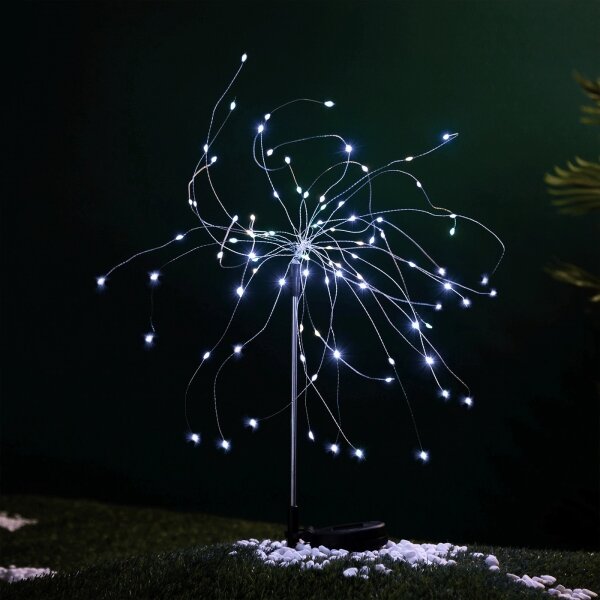 Aigostar - LED Solární dekorační lampa LED/0,03W/1,2V 88,5cm 6500K IP44
