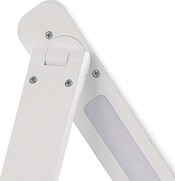 LED Stmívatelná nabíjecí stolní lampa LED/5W/3,7V 3000K/4000K/6500K 800mAh bílá