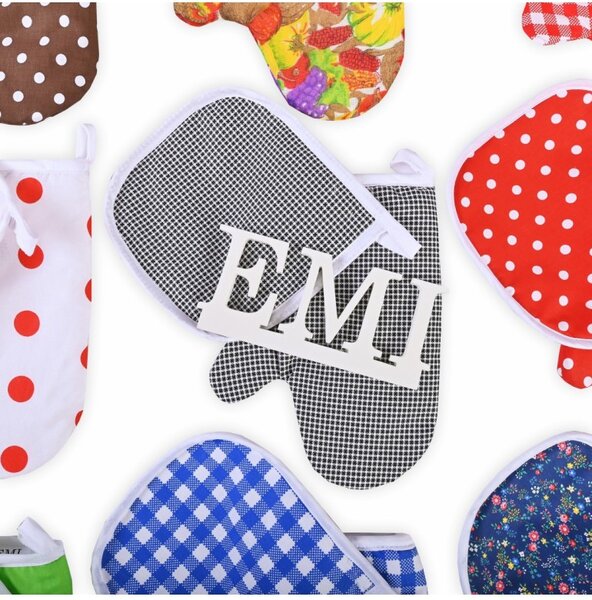 Set - podložka pod hrniec a chňapka MIX EMI
