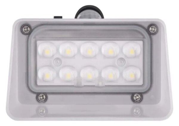 LED Solární nástěnné svítidlo se senzorem LUMI LED/3,7W IP65 černá