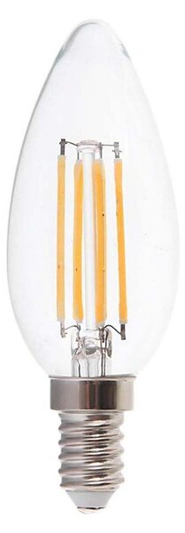LED Žárovka FILAMENT E14/4W/230V 6500K