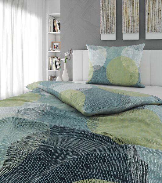 POVLEČENÍ, flanel, tyrkysová, 140/220 cm Esposa - Povlečení