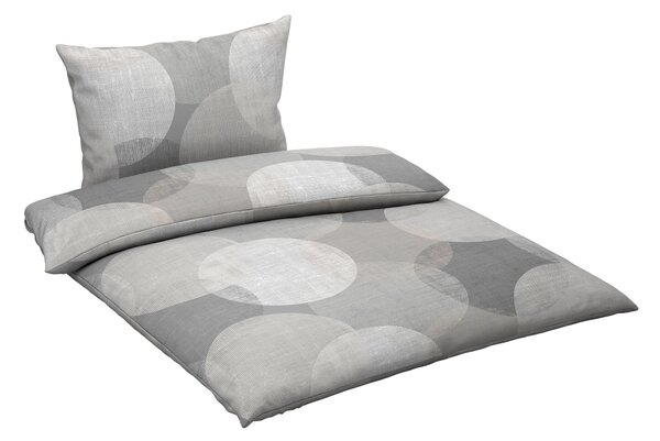 POVLEČENÍ, flanel, antracitová, 140/220 cm Esposa - Povlečení