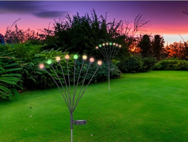 Globo 336090-8RGB - LED RGB Solární svítidlo SOLAR 8xLED/0,06W/3,2V IP44