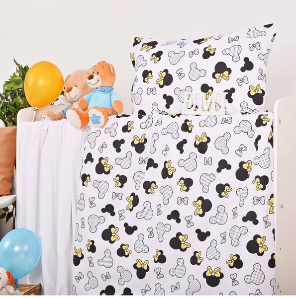 Povlečení dětské Mouse EMI, Dětský set 90x130 + 45x65