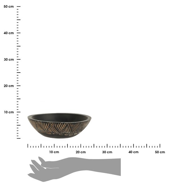 Dřevěná mísa Etnic (fi) 24 cm